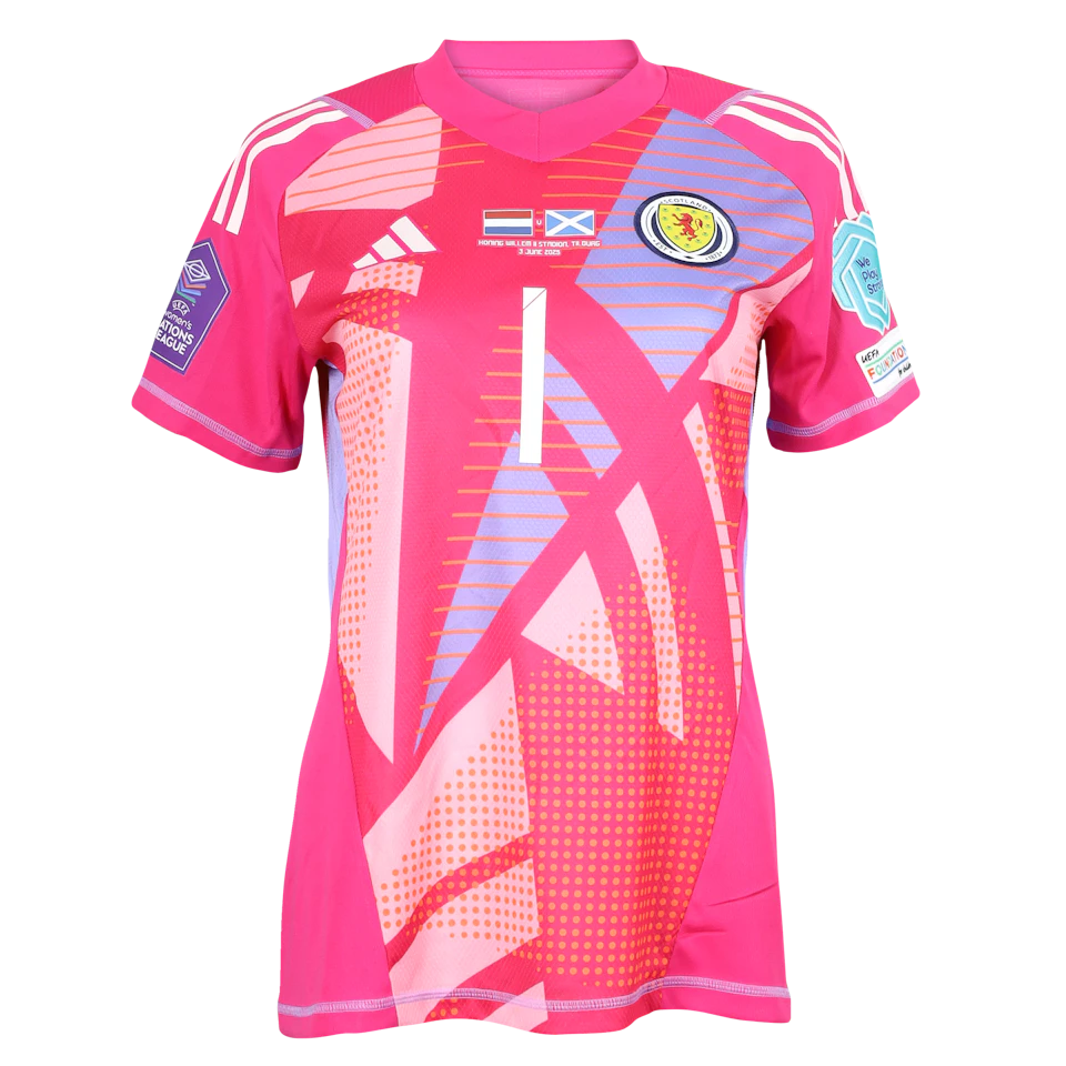 Lee Alexander Scotland W jersey