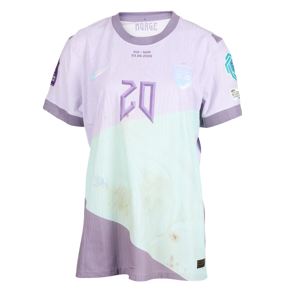 Norway W 팀의 Signe Gaupset 셔츠