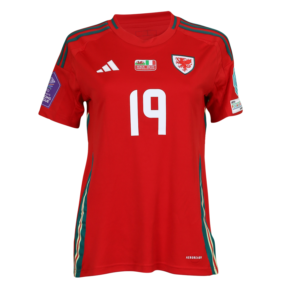 Ella Powell Wales W jersey