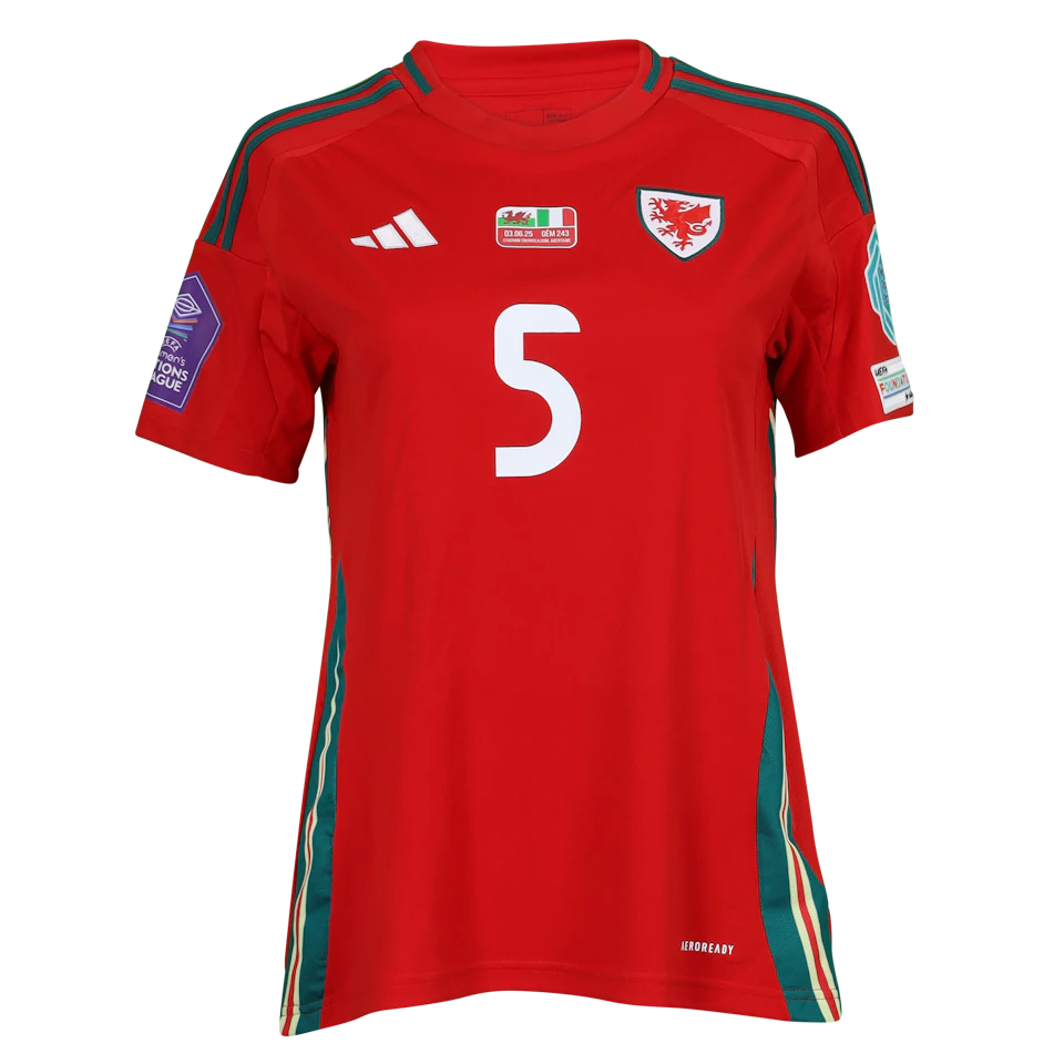 Maglia di Tianna Teisar (Wales W)
