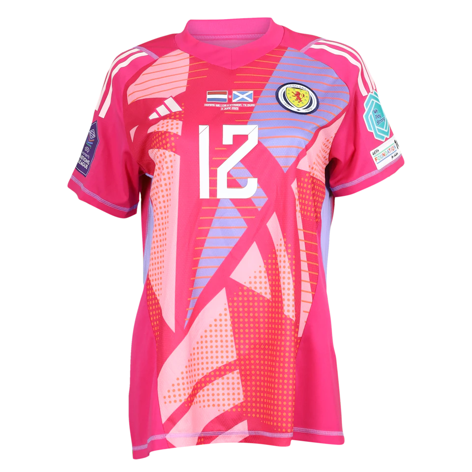 Camisola de Sandy MacIver, Scotland W