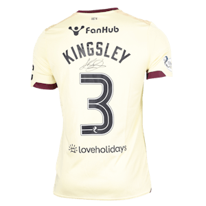 Stephen Kingsley  Heart of Midlothian shirt