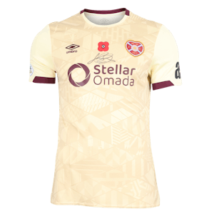 Stephen Kingsley  Heart of Midlothian shirt