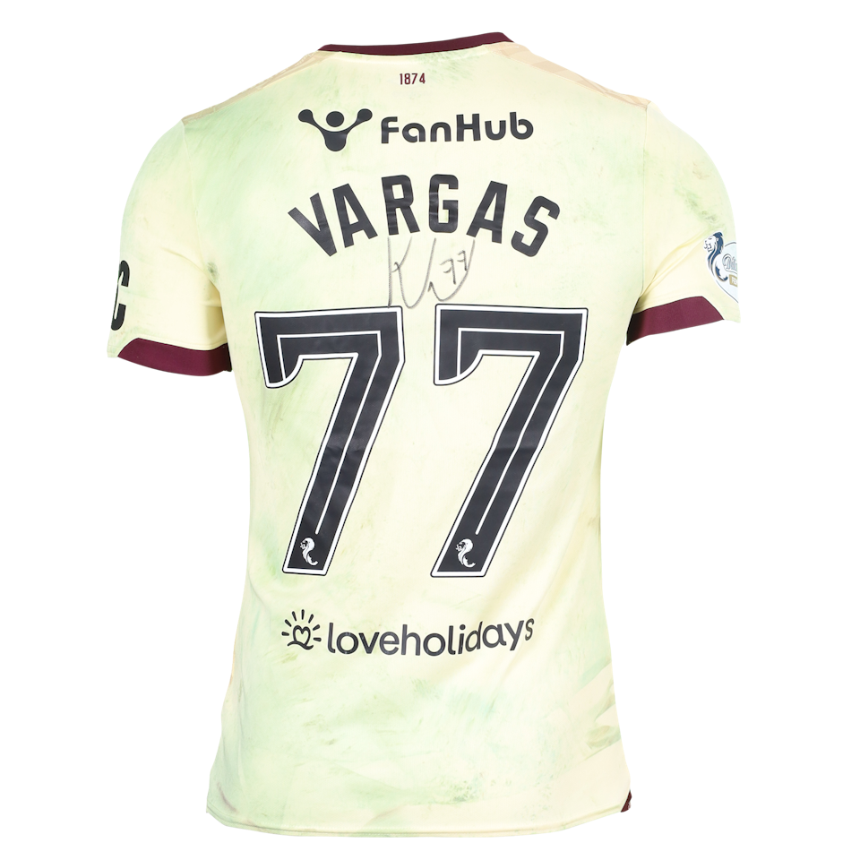 Kenneth Vargas Heart of Midlothian shirt