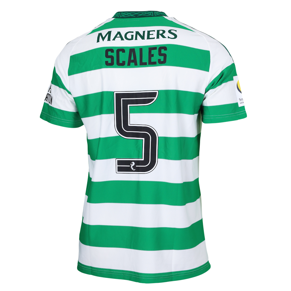Liam Scales Celtic shirt