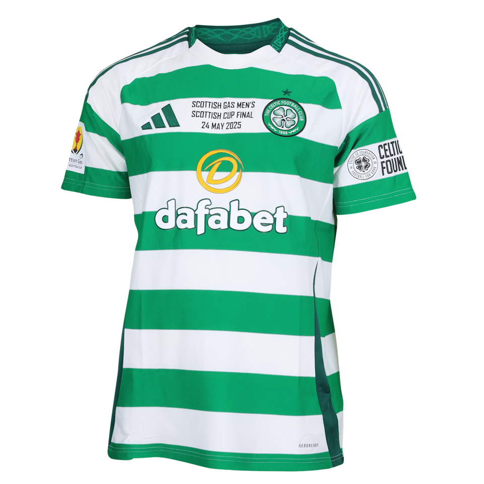 Liam Scales Celtic shirt