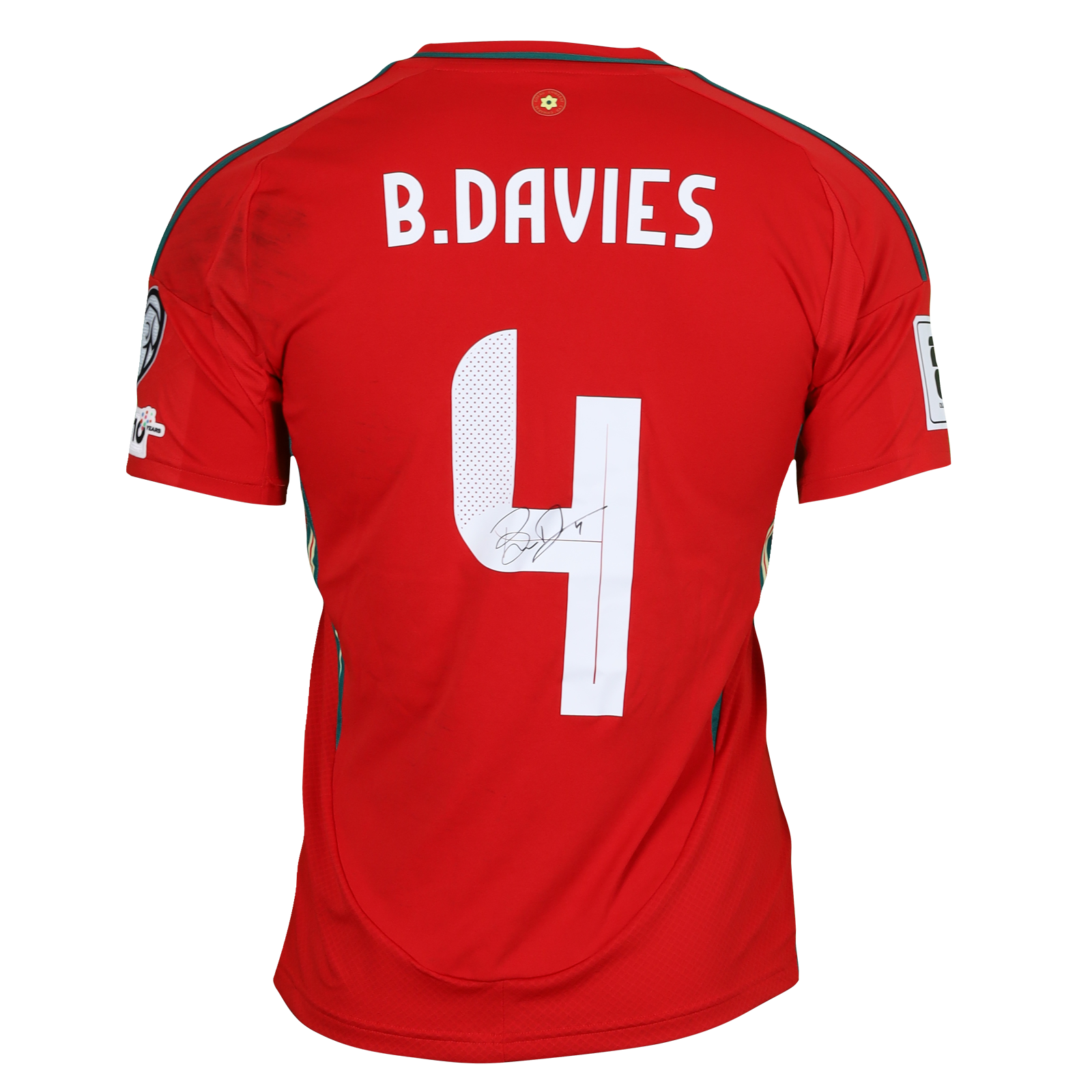 Ben Davies Wales shirt