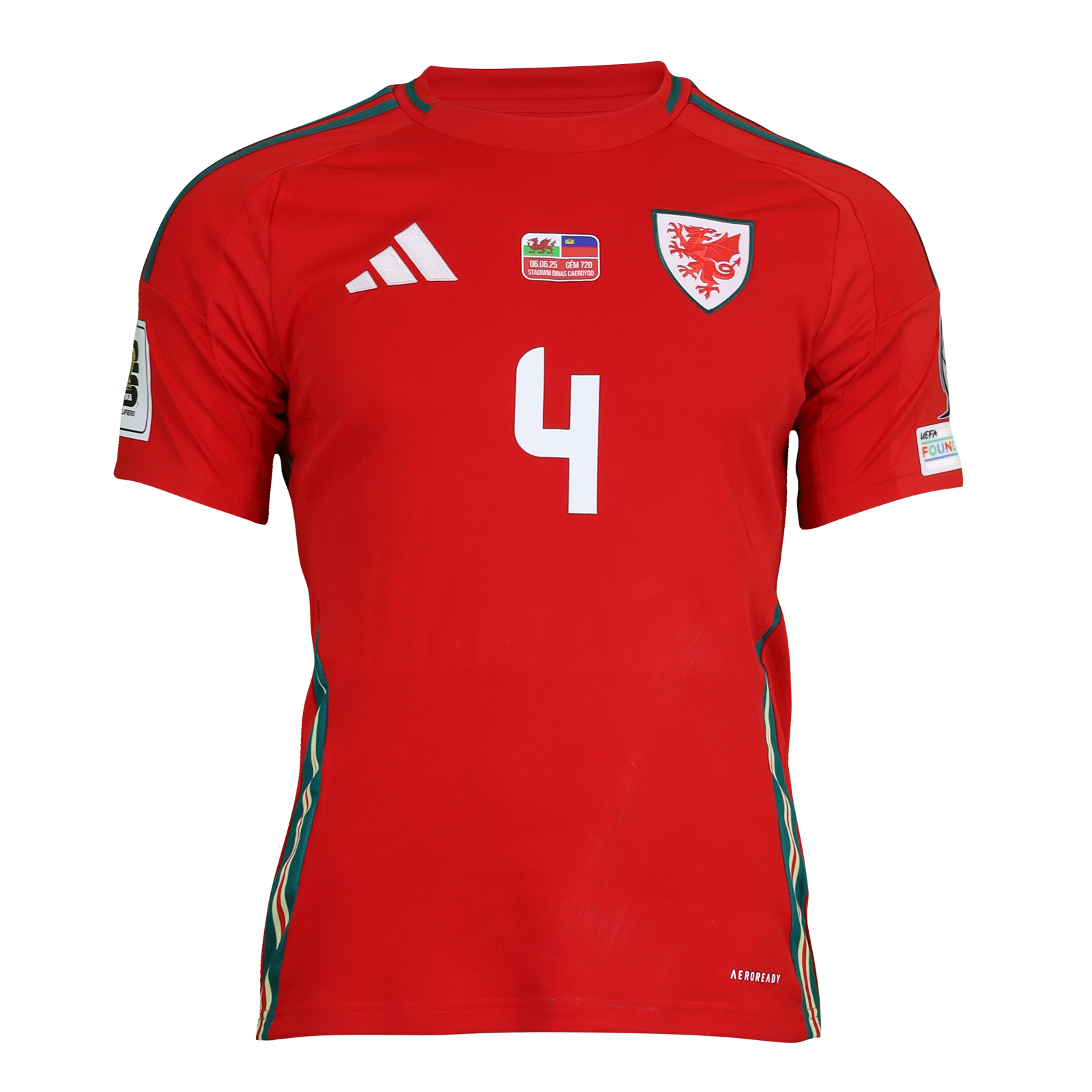 Ben Davies Wales shirt