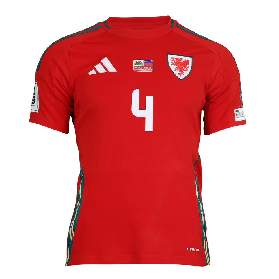 Ben Davies Wales shirt