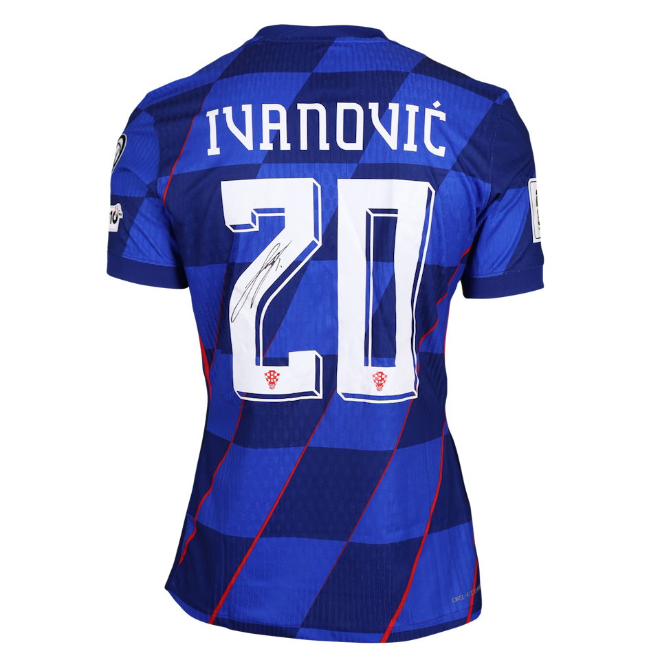 Franjo Ivanović Croatia shirt