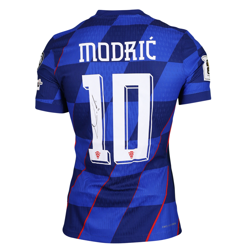 Luka Modrić | Gibraltar - Croatia | MatchWornShirt
