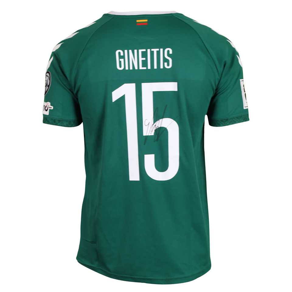 Gvidas Gineitis Lithuania jersey