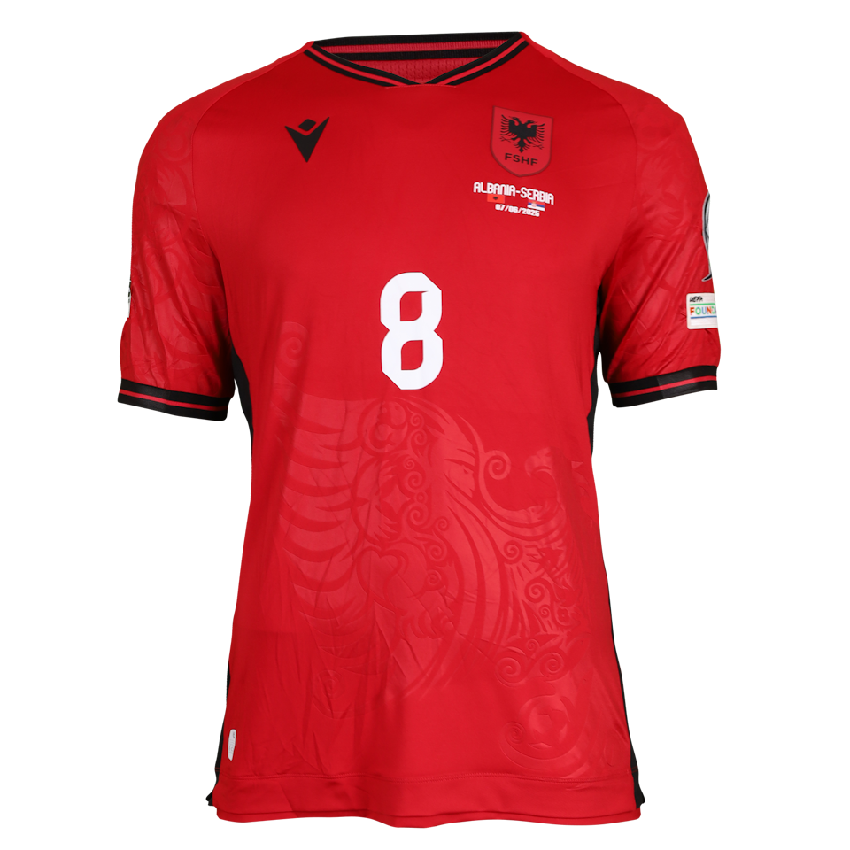 Maillot de Kristjan Asllani (Albania)