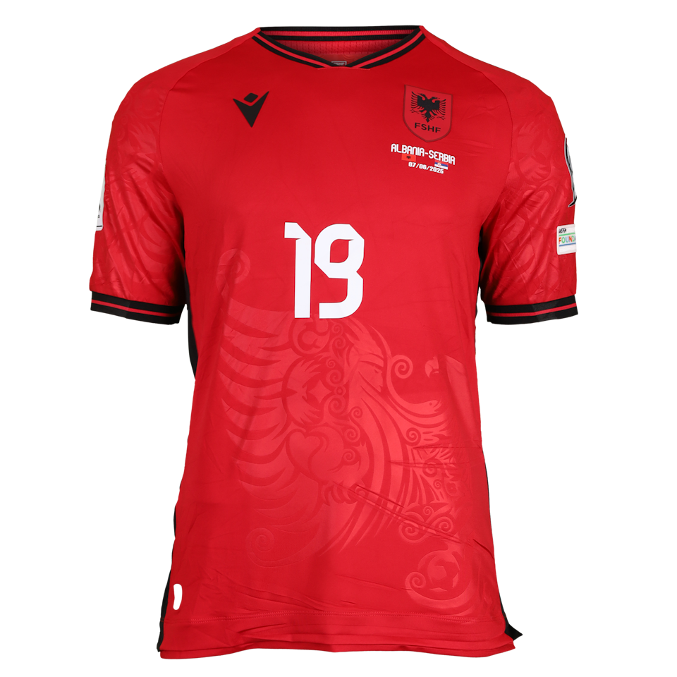 Maglia di Mirlind Daku (Albania)