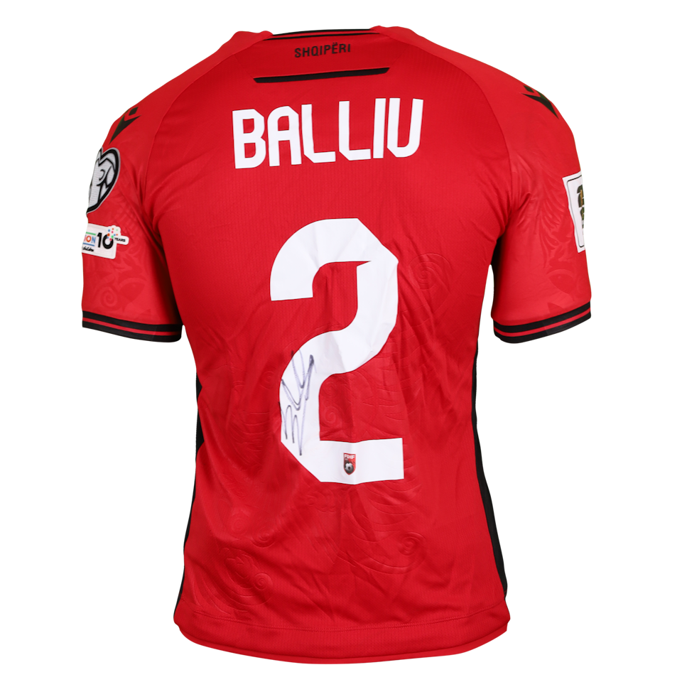 Camiseta Iván Balliu Campeny Albania