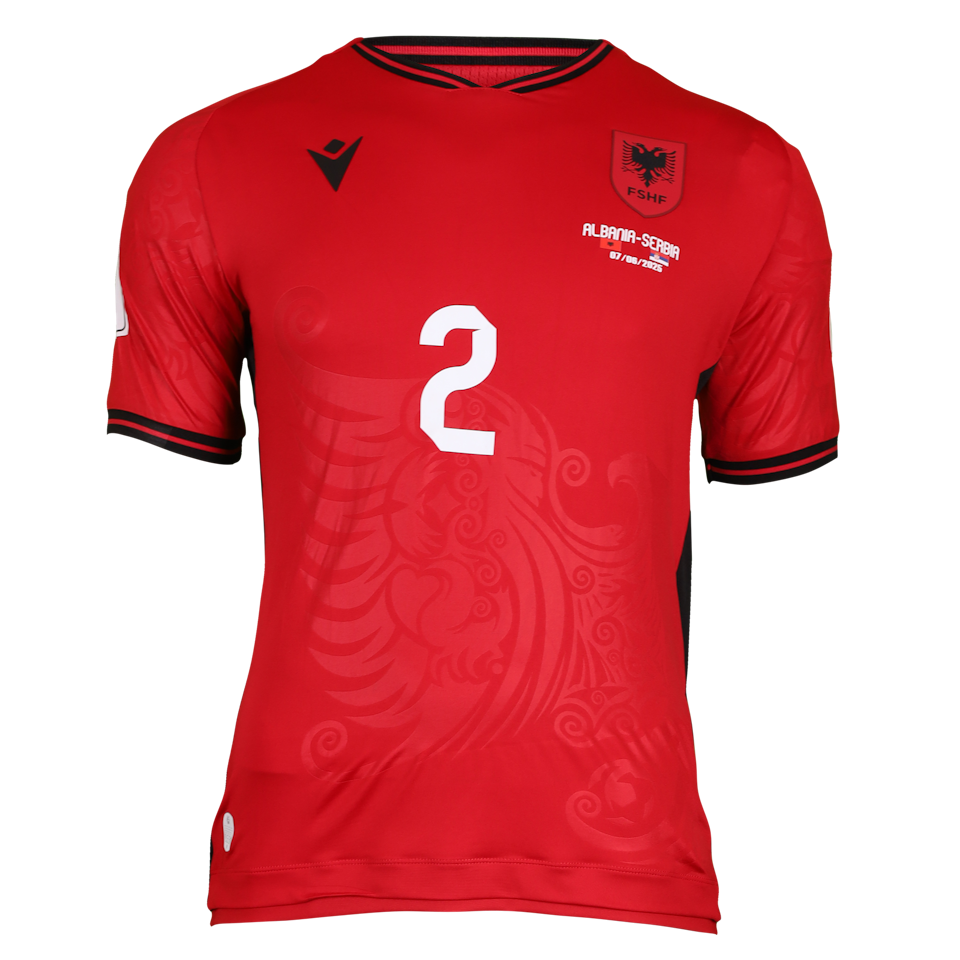 Camiseta Iván Balliu Campeny Albania