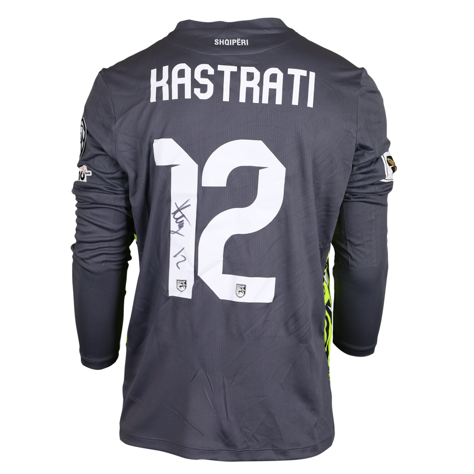 Elhan Kastrati Albania shirt
