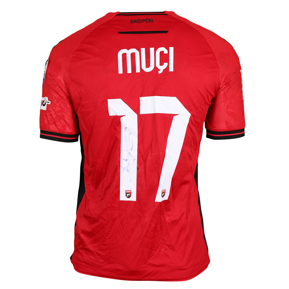 Ernest Muçi Albania jersey