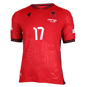 Ernest Muçi Albania jersey