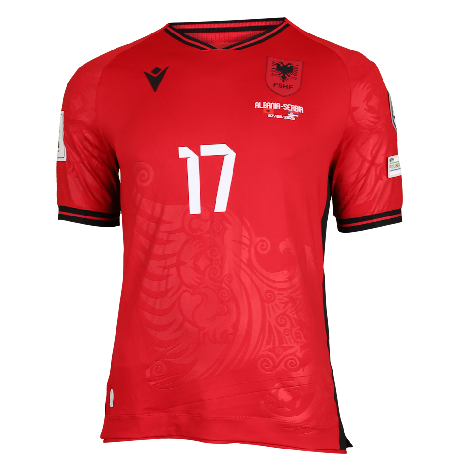 Ernest Muçi Albania jersey