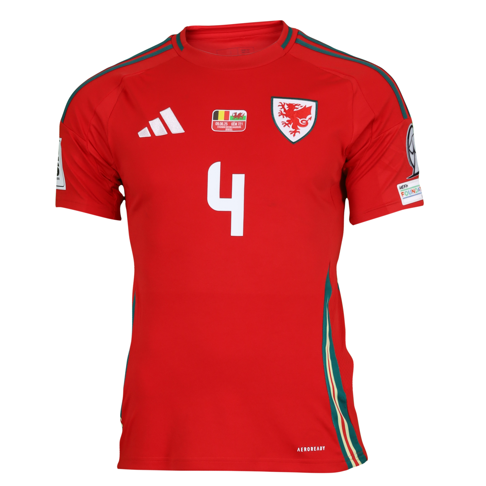 Ben Davies Wales shirt