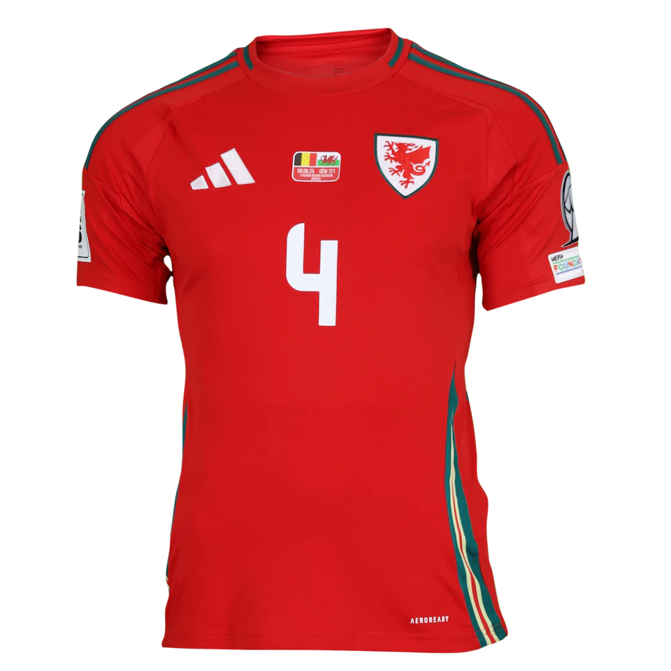 Ben Davies Wales shirt