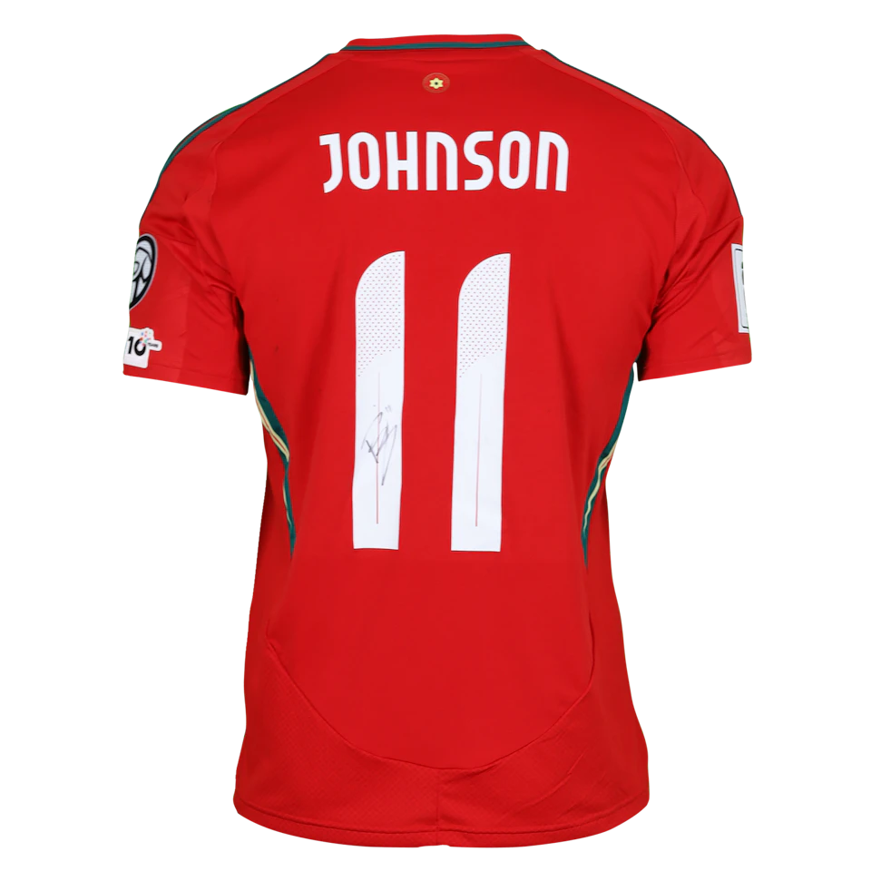 Brennan Johnson Wales shirt