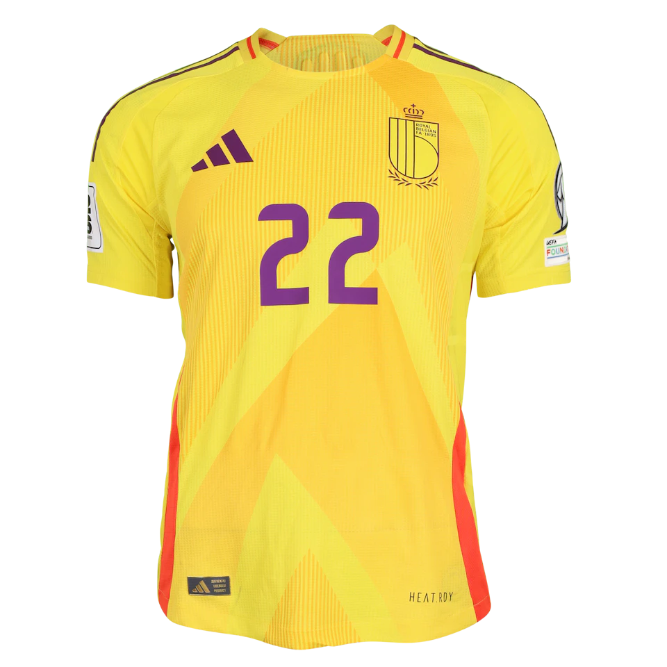 Jérémy Doku Belgium jersey