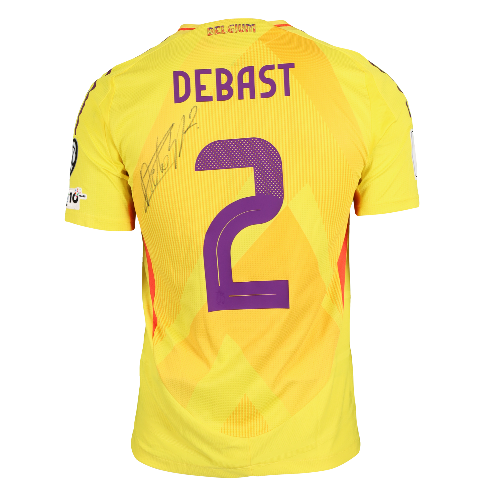 Zeno Debast Belgium shirt