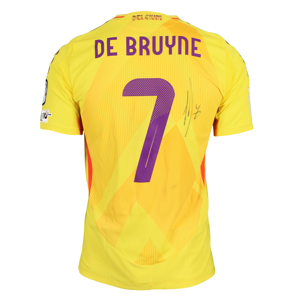 Kevin De Bruyne Belgium shirt