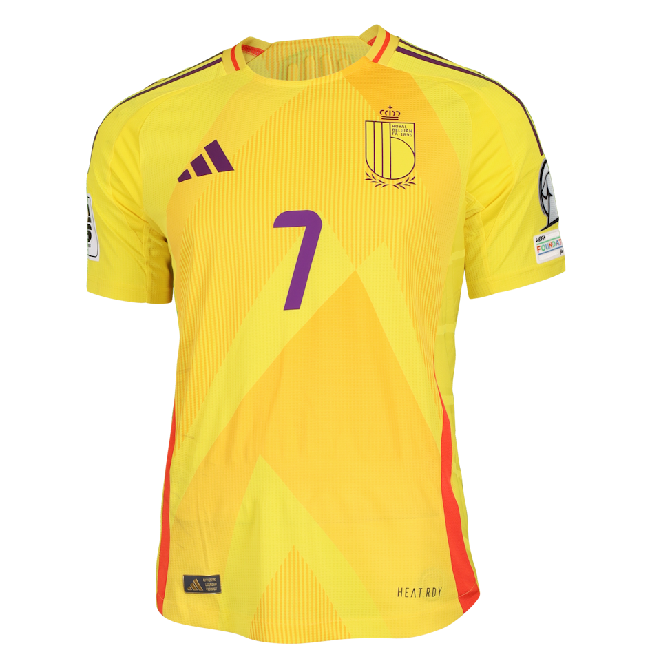 Kevin De Bruyne Belgium shirt