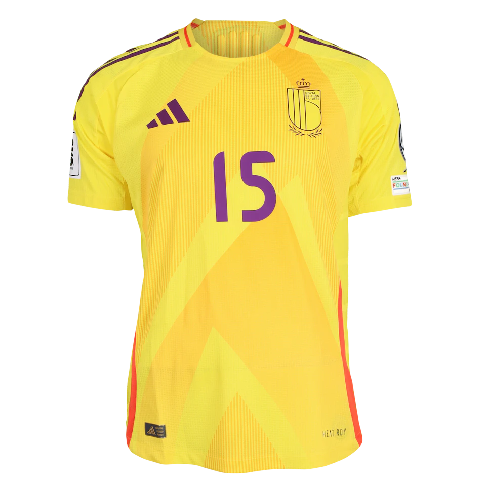 来自Belgium的Thomas Meunier球衣