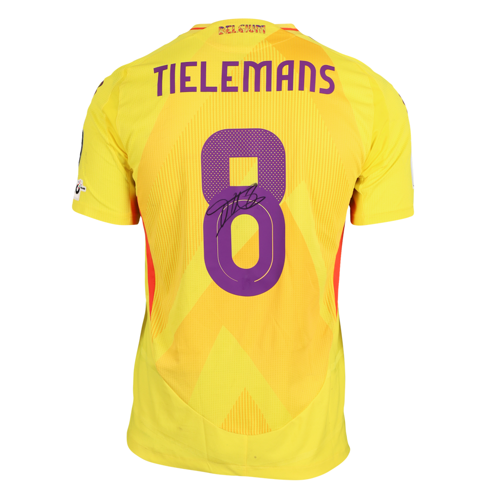 Youri Tielemans Belgium jersey