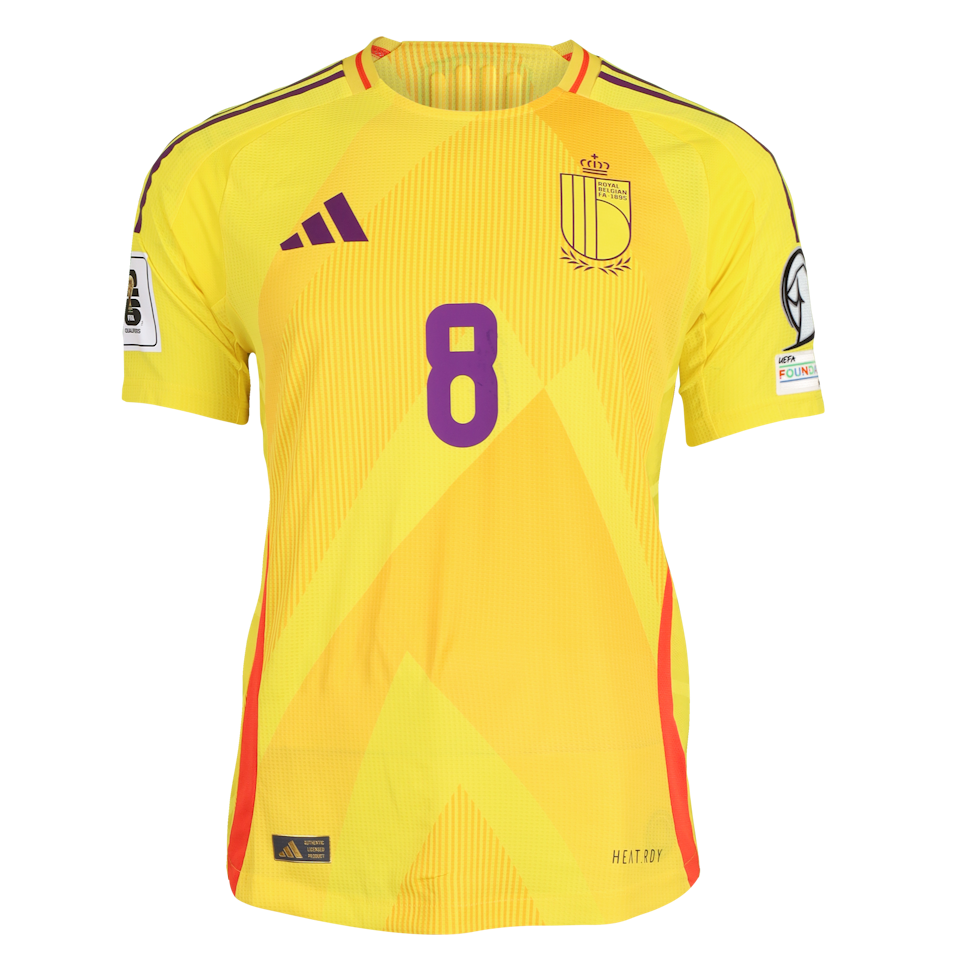 Youri Tielemans Belgium jersey