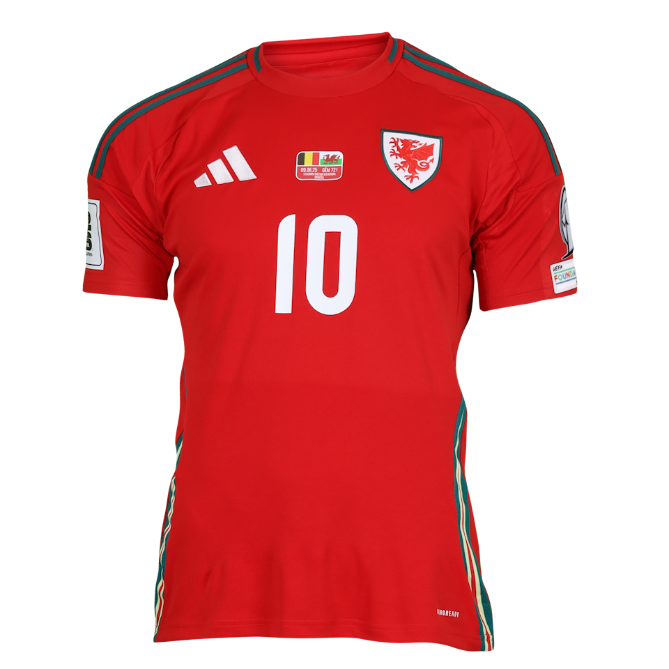 Liam Cullen Wales shirt