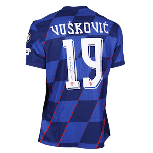 Luka Vušković Croatia jersey