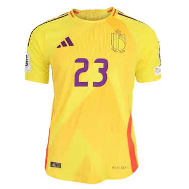 Alexis Saelemaekers Belgium jersey