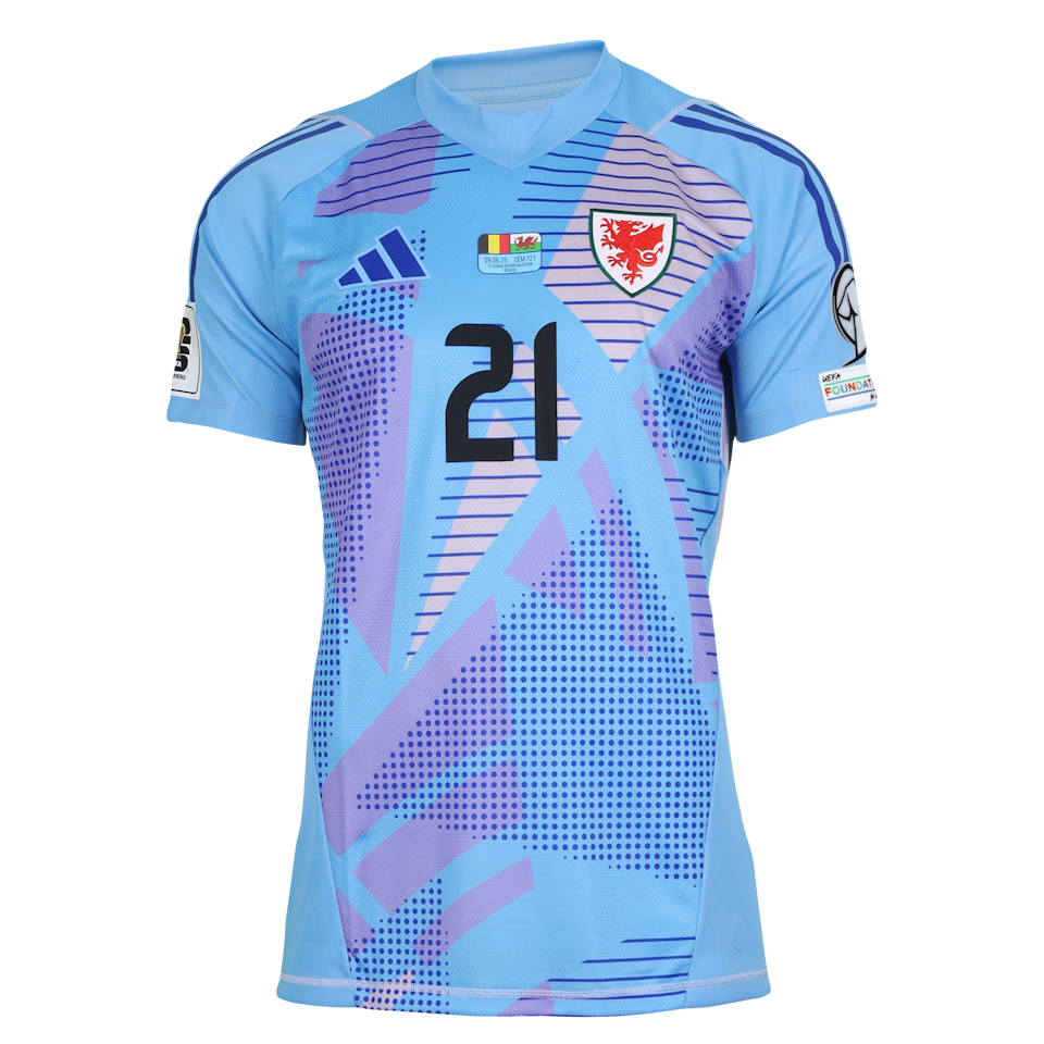 Adam Davies Wales jersey