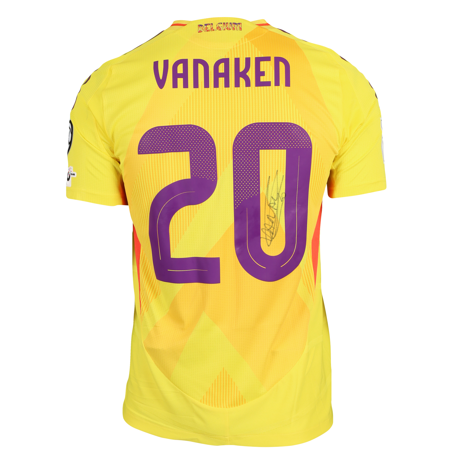 Hans Vanaken Belgium shirt