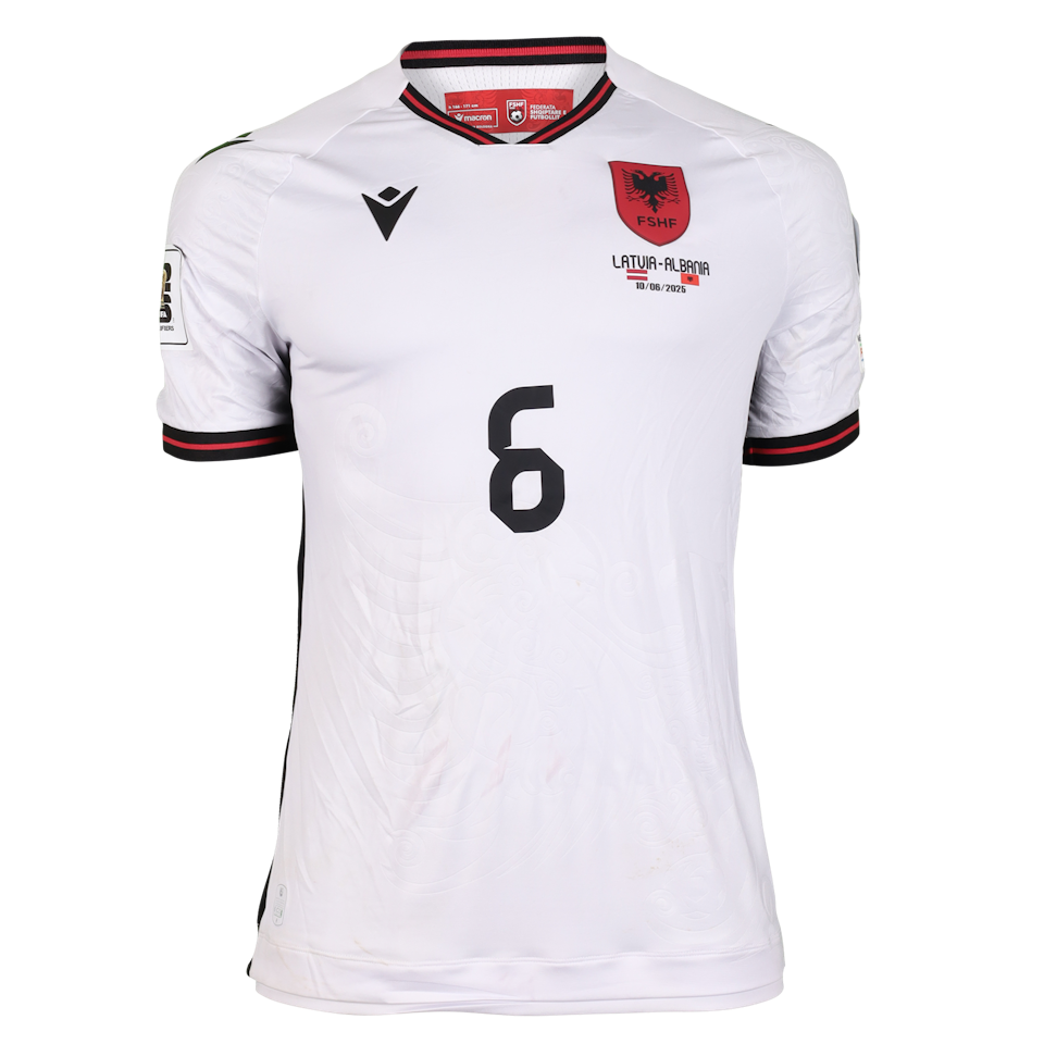 Juljan Shehu Albania shirt