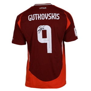 Maillot de Vladislavs Gutkovskis (Latvia)