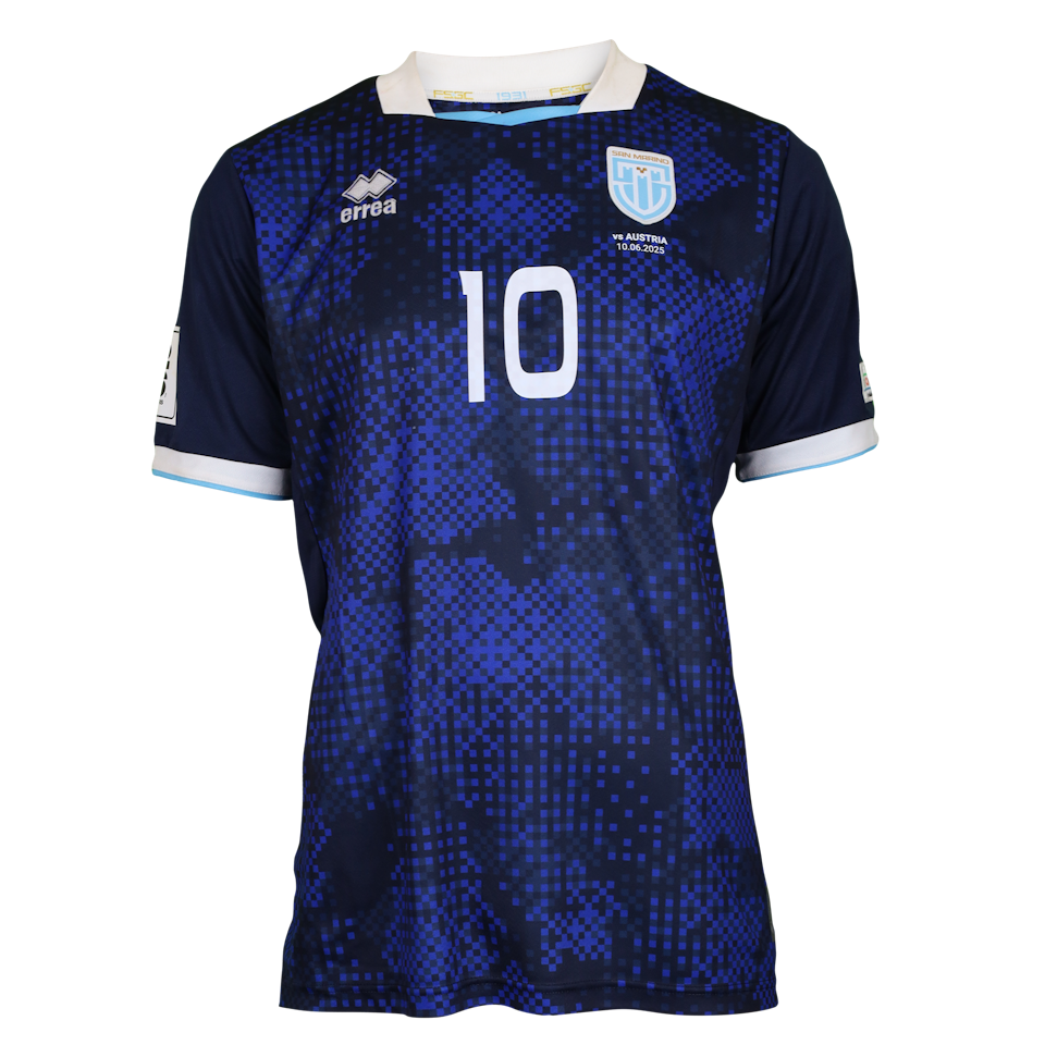 San Marino 팀의 Nicola Nanni 셔츠