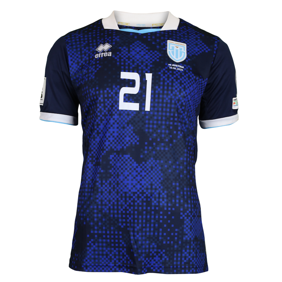 Lorenzo Lazzari San Marino shirt