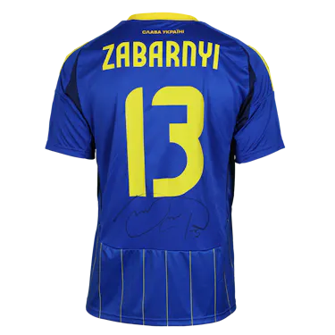 来自Ukraine的Illia Zabarnyi球衣