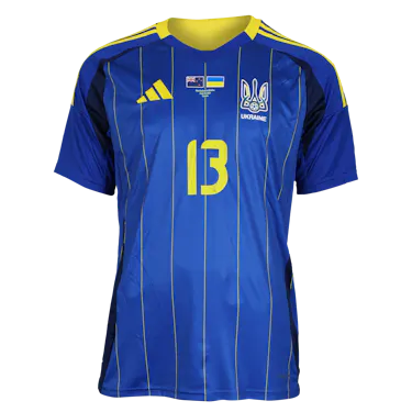 来自Ukraine的Illia Zabarnyi球衣