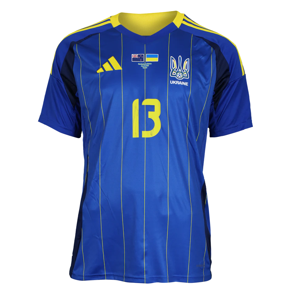 来自Ukraine的Illia Zabarnyi球衣