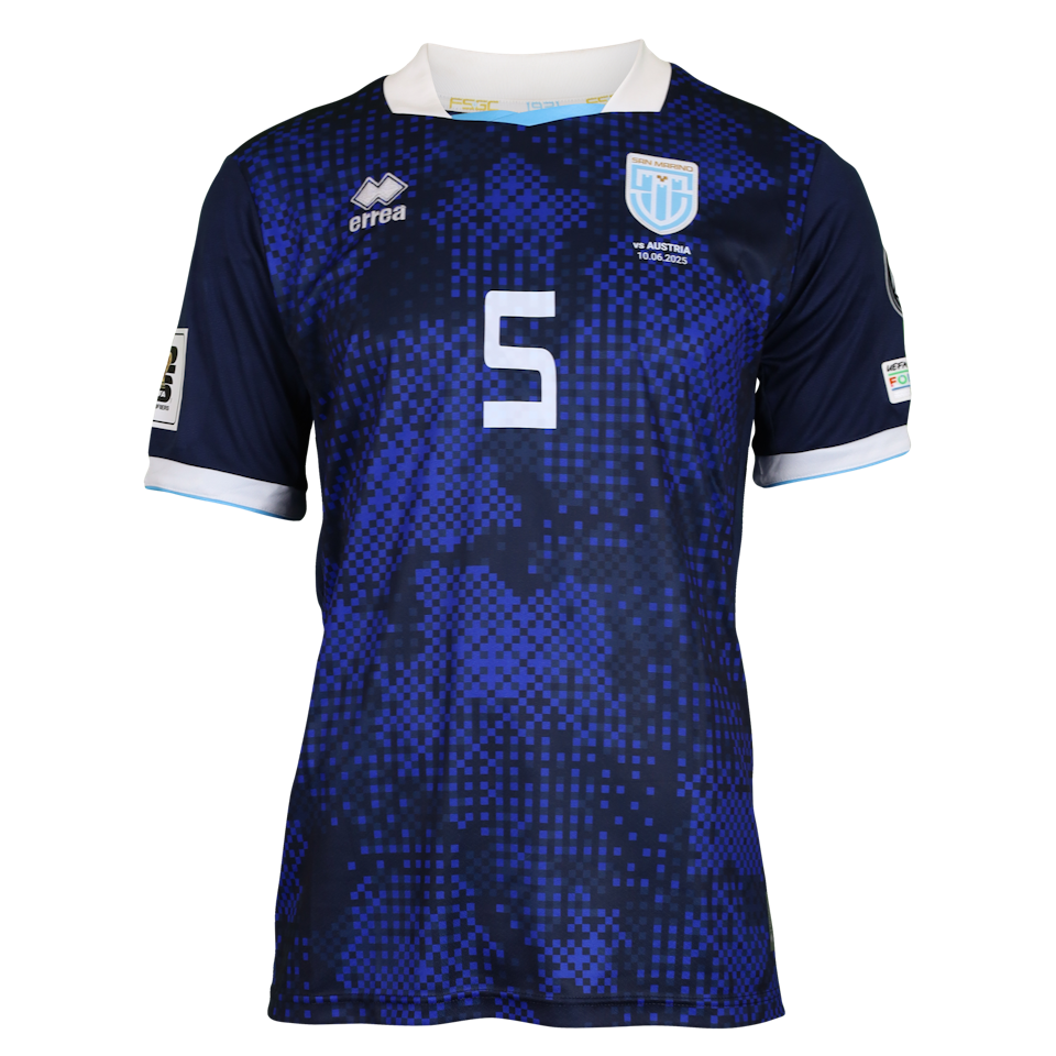 Michele Cevoli San Marino shirt