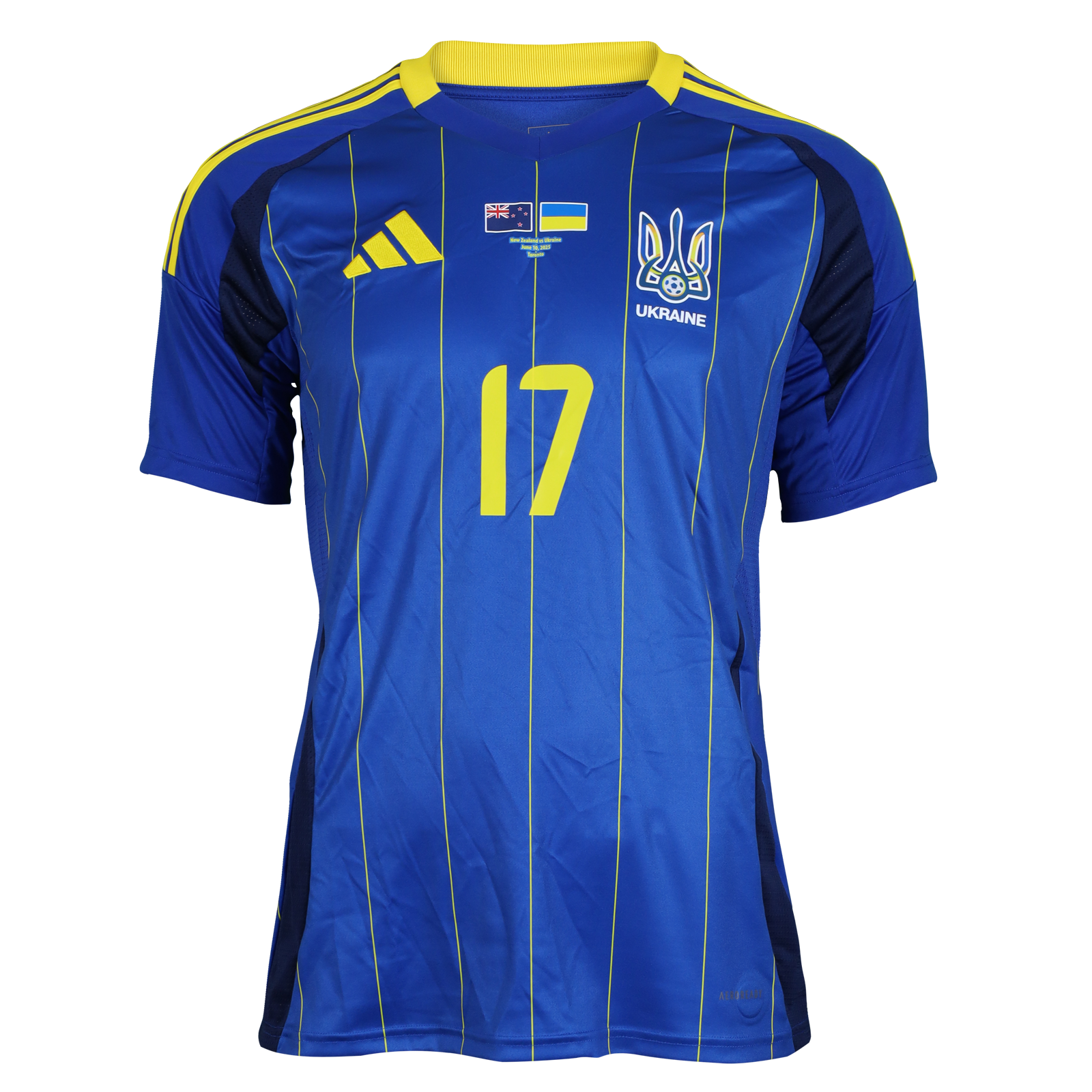 Oleksandr Zinchenko | New Zealand - Ukraine | MatchWornShirt