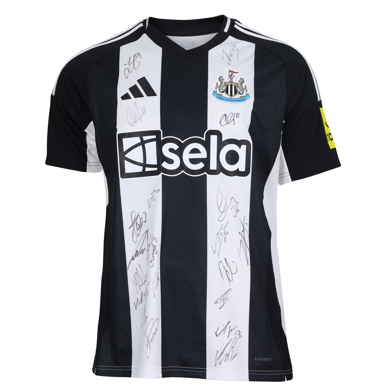 Official Newcastle United Soccer Game-Worn Jerseys Auctions