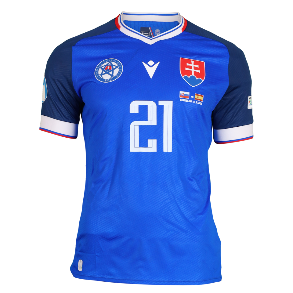 Samuel Kopásek Slovakia U21 shirt